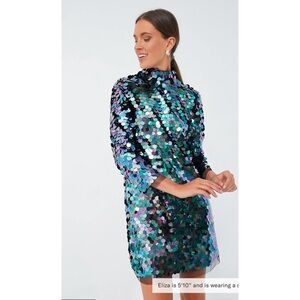 Tuckernuck Midnight Rituals Sequin Mod Ellie Mini Dress